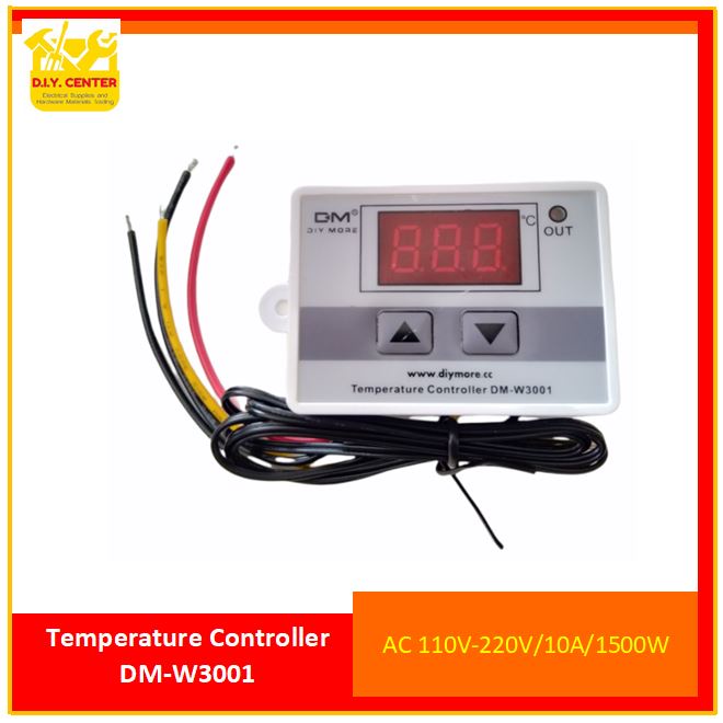 DIYMORE DM W3001 / DM W3002 Digital LED Temperature Controller 110V