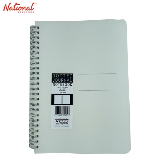 Veco Journal Notebook 6 Inches X 8.5 Inches 60 Sheets 100 Gsm Dotted ...