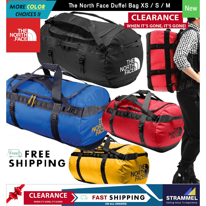 North face clearance duffel small dimensions