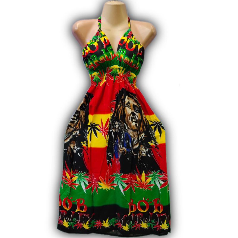 Bob Marley / Rasta Reggae Dress | Shopee Philippines