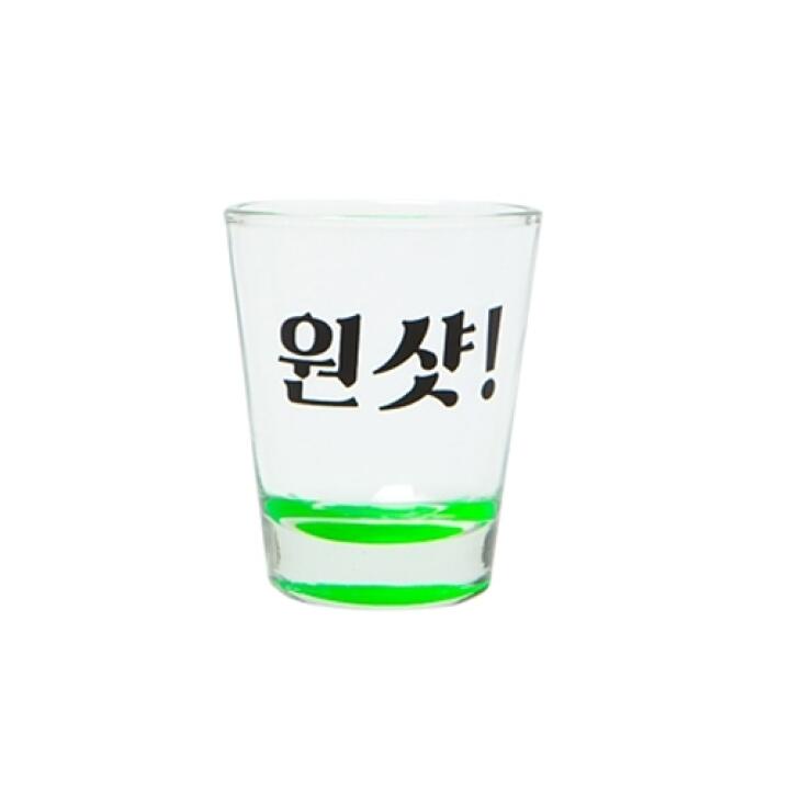 Artbox From Korea Green Soju Glass One Shot Shopee Philippines
