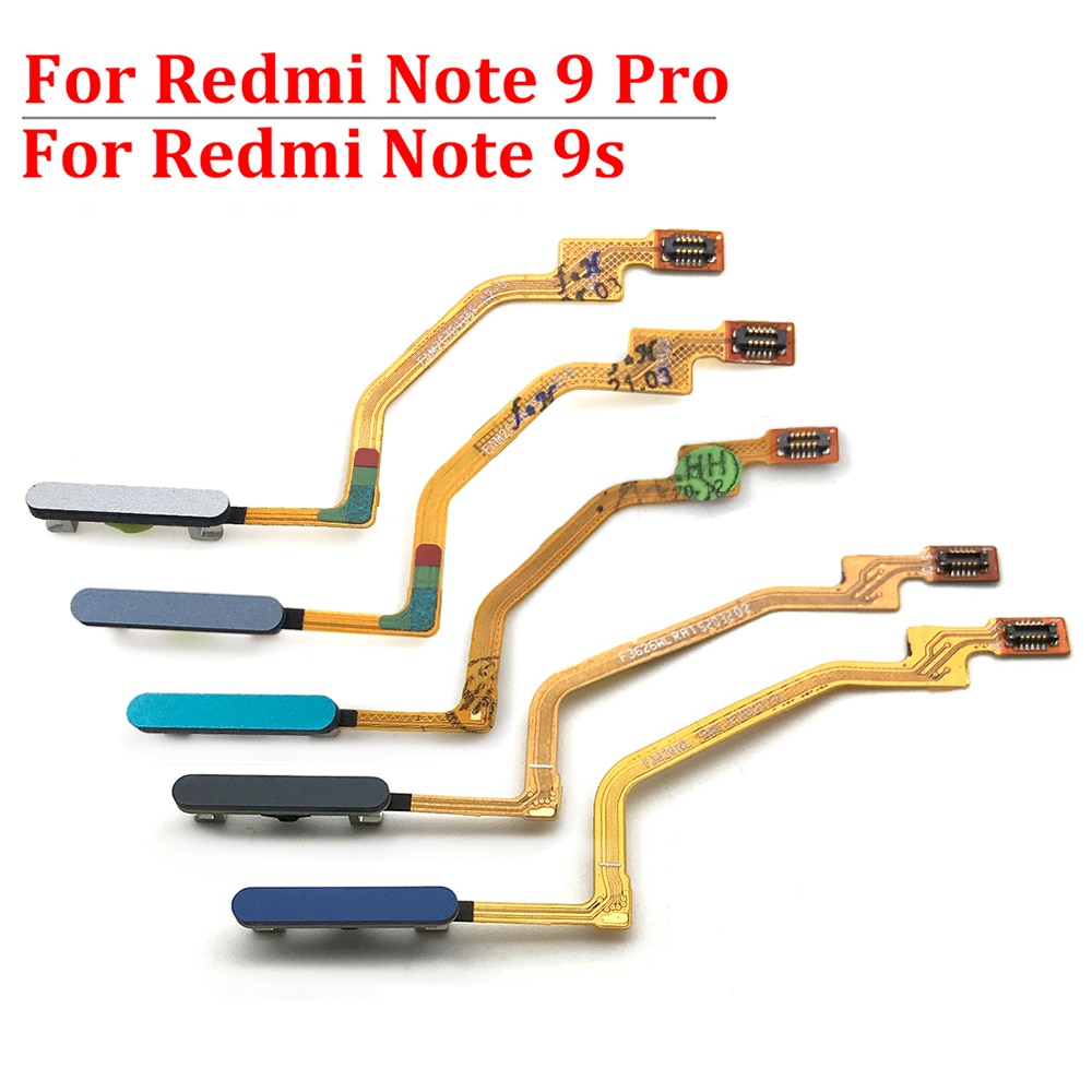 Fingerprint Scanner For Xiaomi Redmi Note 9 Pro / Note 9s Home Button ...