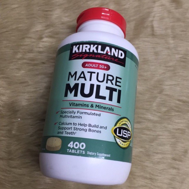 Kirkland Mature Multi [Multivitamins]400tablets Shopee Philippines