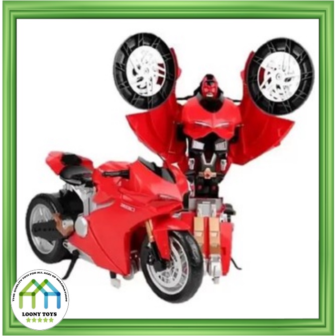 Robot bike hot sale toy