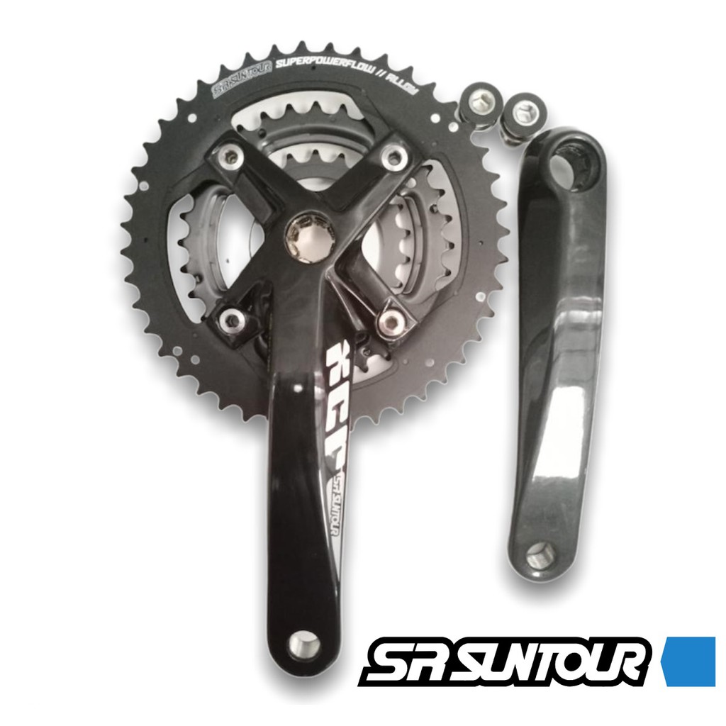 Sr Suntour XCR Super Power flow MTB Mountain Bike Octalink Chainwheel Shopee Philippines