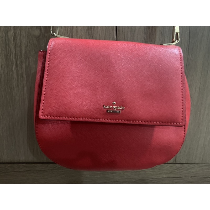 Authentic Kate Spade saffiano leather sling Shopee Philippines