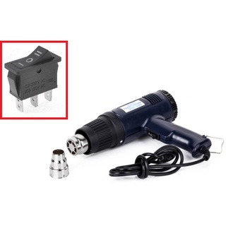 Airaj Electric Heat Gun Industrial Hot Air Blower Baking Gun Special Heat  Shrinkable Film Tube Electric Heating Gun For Sewing Film - Temu Philippines