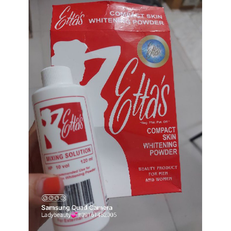 ETTAS BLEACHING SET POWDER Shopee Philippines