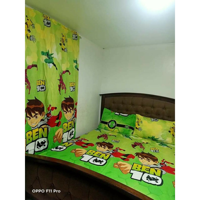 3 IN 1 BEDSHEET PREMIUM CANADIAN COTTON BEN TEN BEN 10