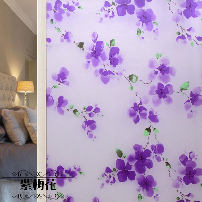 45/60CM Frosted glass paste transparent opaque selfadhesive shading window paste toilet