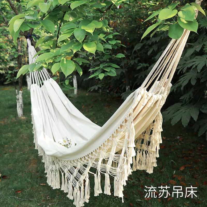 Outdoor Garden Hammocks Sleeping Camping Adults Hammocks Balcony ...