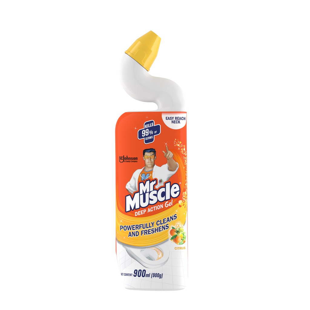 Mr. Muscle Toilet Bowl Cleaner Citrus 900ml Shopee Philippines