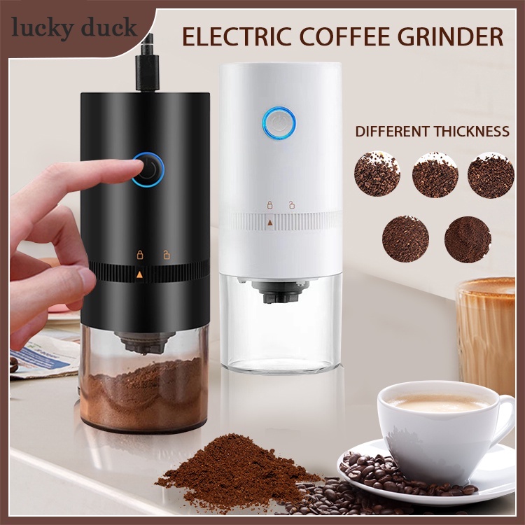 Electric Coffee Grinder USB Portable Wireless Coffee Bean Grinder