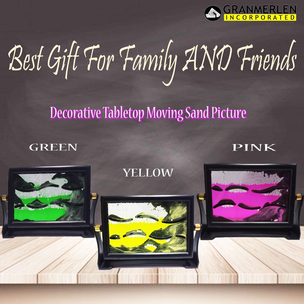 Falling Sand Motion Desktop Art - Shifting Sandscape Moving Picture 
