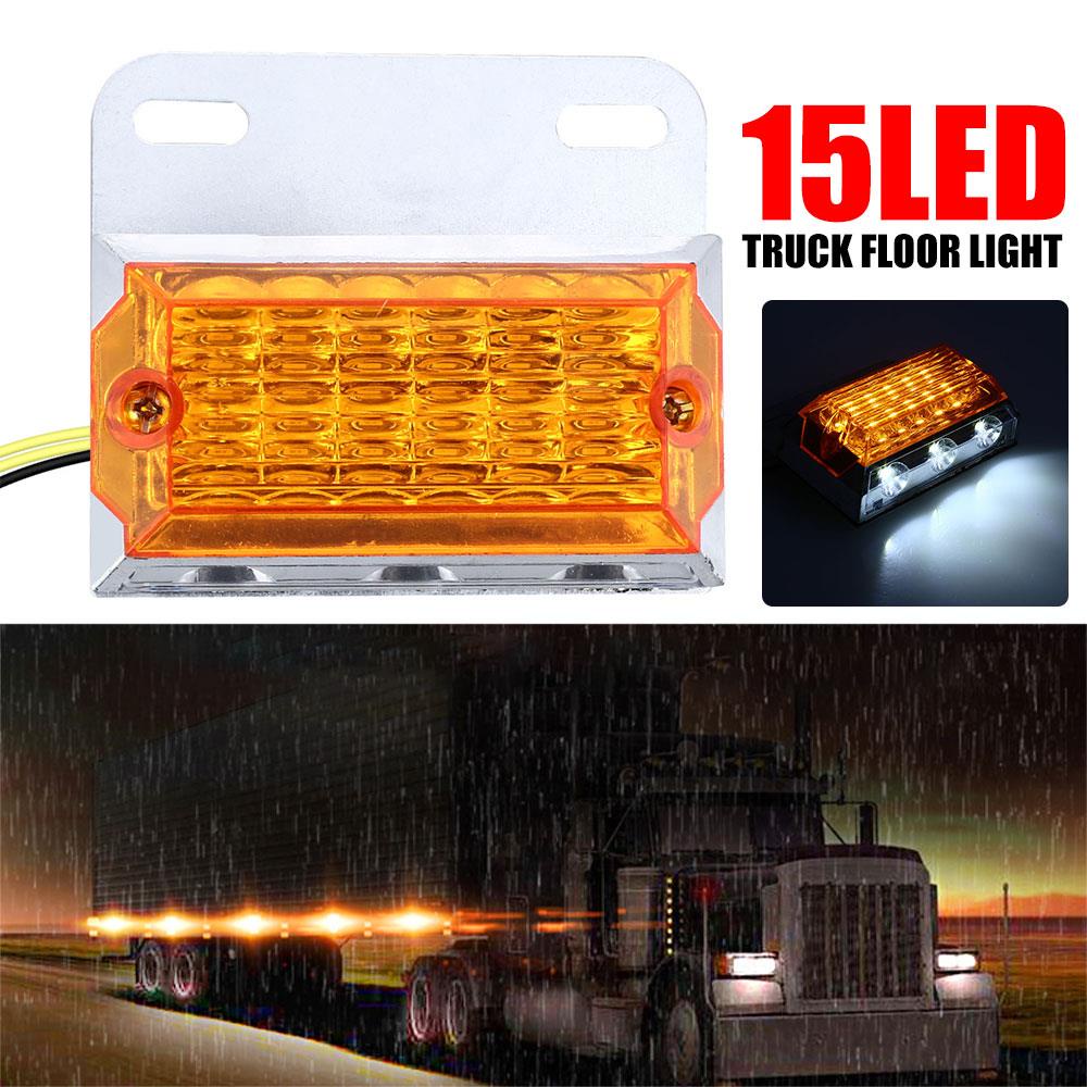 moto& Waterproof 15LED Truck Warning Light NEW Camper RV Side Light