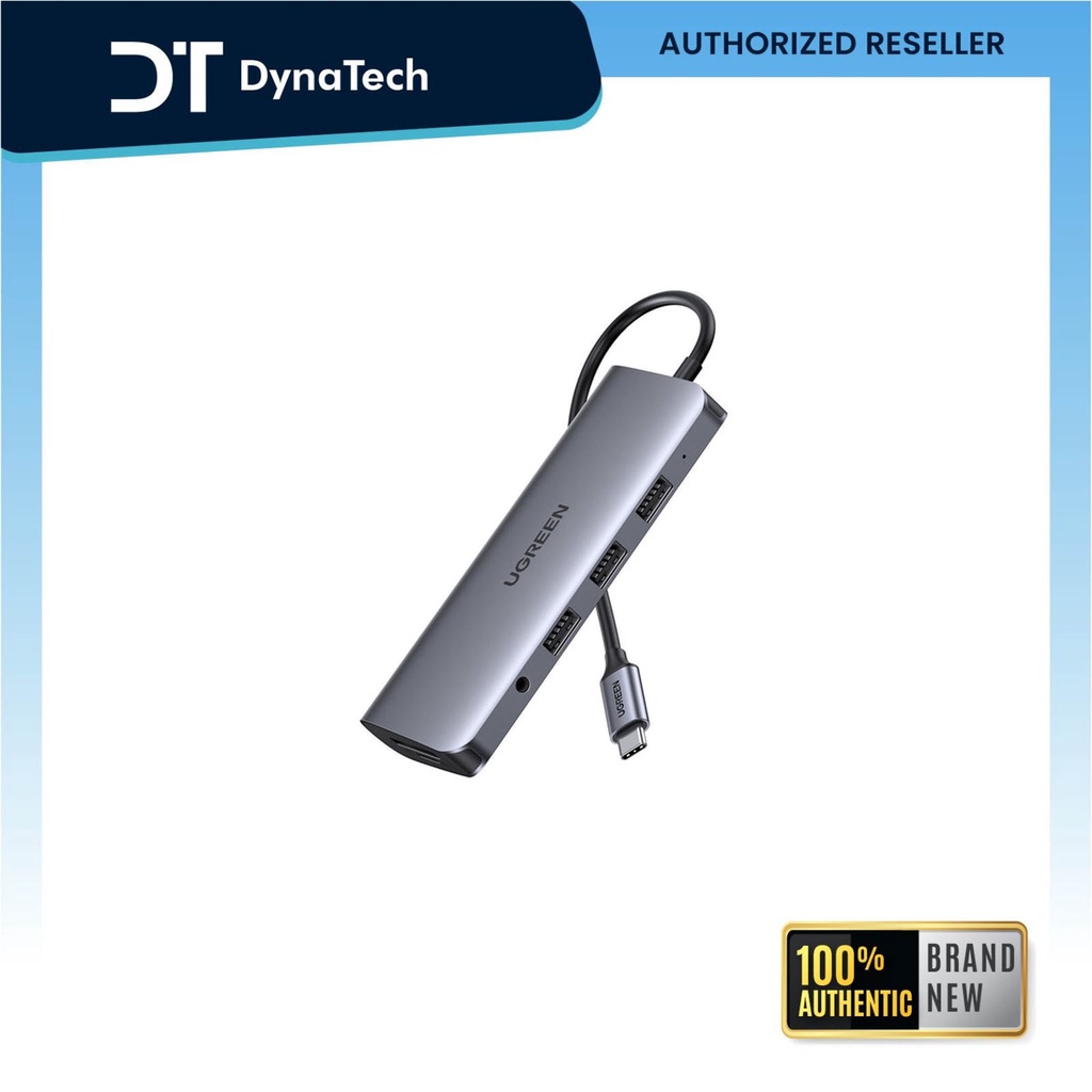 UGREEN 80133 USB-C 10-in-1 Multifunction Adapter (Space Gray) | Shopee ...