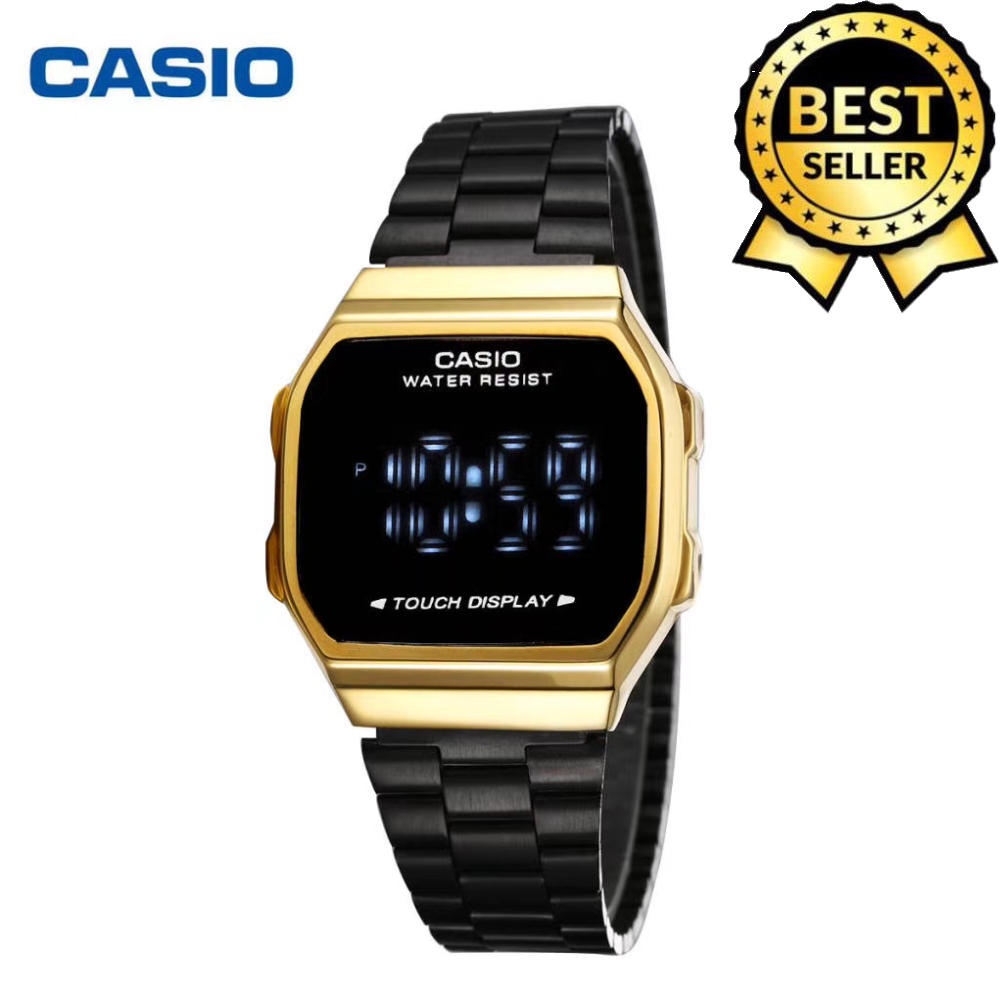 Casio touch watch discount a168