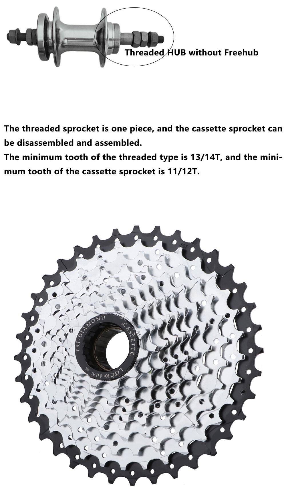 Mtb cogs type sale