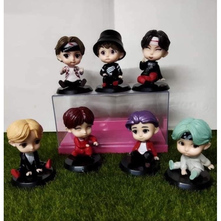 BTS MINI FIGURE SET 8 | Shopee Philippines