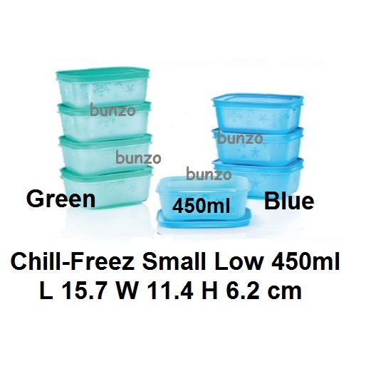 Tupperware Chill Freez Small Low 450ml - 1pc | Shopee Philippines