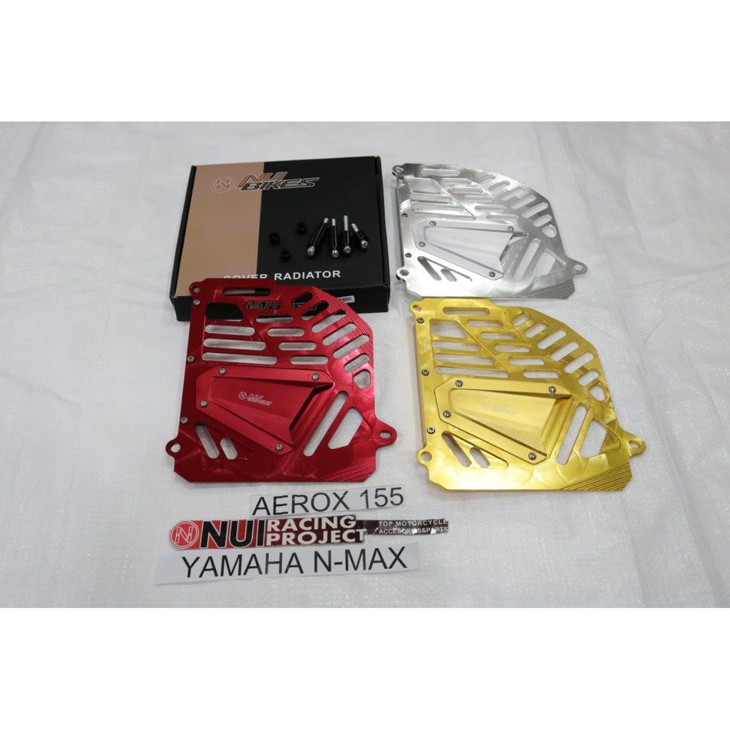 Yamaha Nmax 155 NUI racing Brand radiator Cover | Shopee Philippines
