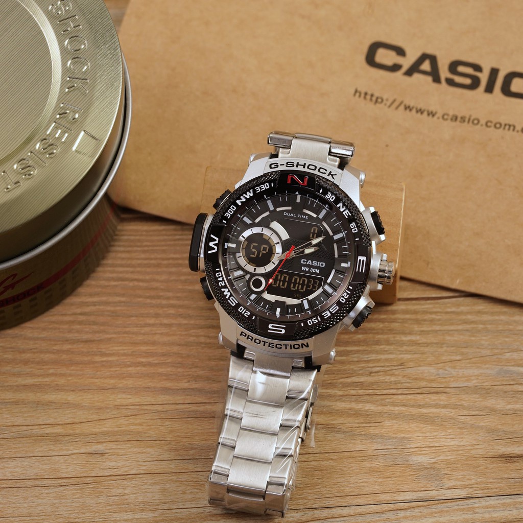 Spot goods TIMEMALL Casio G shock watch for men steel