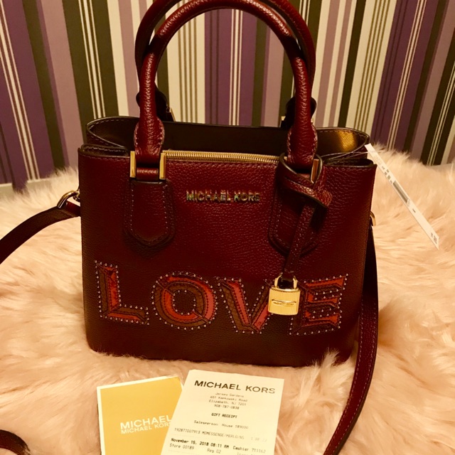 Michael kors best sale love bag