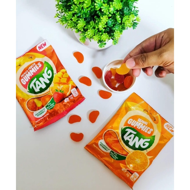 Tang Gummies Orange / Mixed Fruits 45g Shopee Philippines
