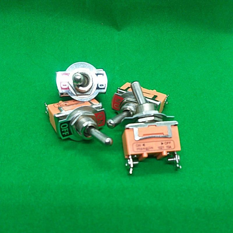 Rocking Switch 2-Pin 2-Way On-Off Model 1021 Current Resistant 15A ...