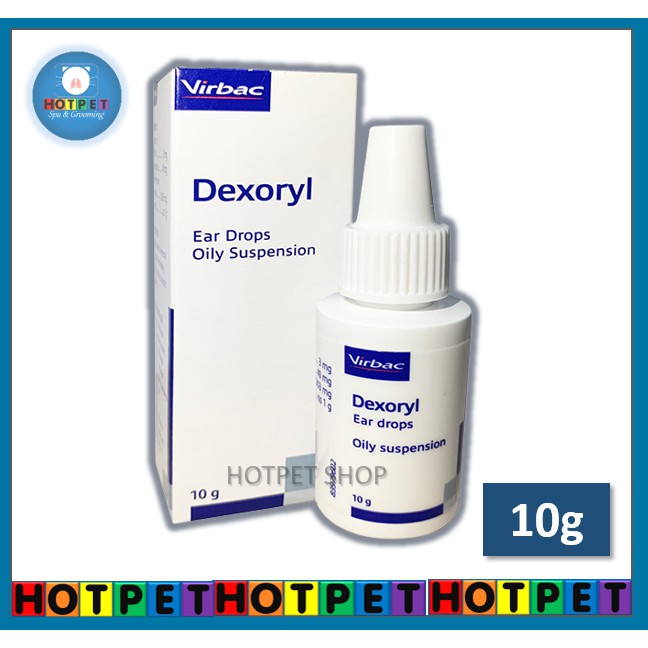 Dexoryl Virbac Ear Drops Ear Inflammation, Ear Odor, Dog Ear Fungus
