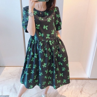 green emerald velvet dress AOMEI Women's Green Asymmetrical V Neck Half Sleeve with Bow Tie Pleated  Midi Summer Dress (Small,Green) at Amazon Women's Clothing store