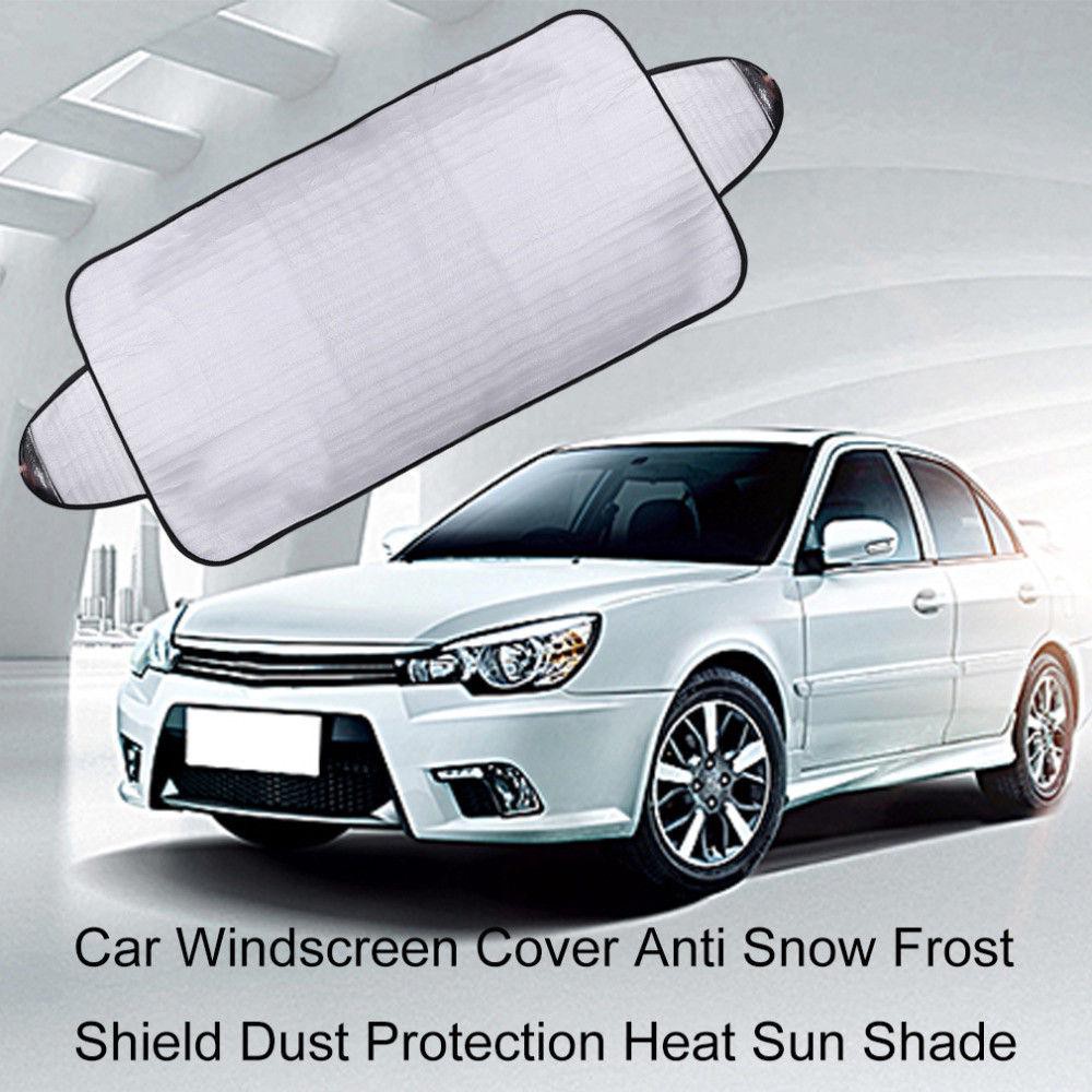 Car Windscreen Snow Cover, Thicken Windscreen Anti Snow Frost Ice Shield  Dust Protector Heat Sun Shade 
