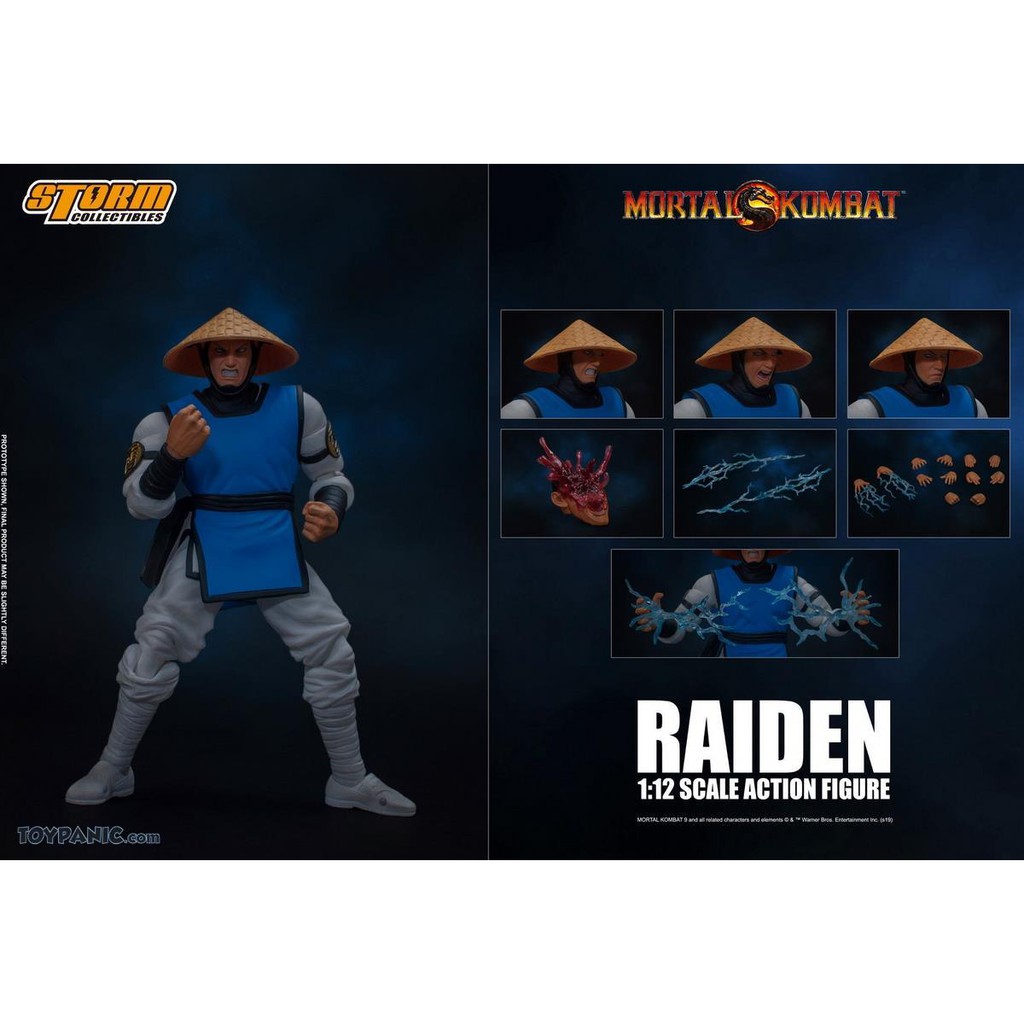 STORM COLLECTIBLES) 1/12 RAIDEN MORTAL KOMBAT | Shopee Philippines