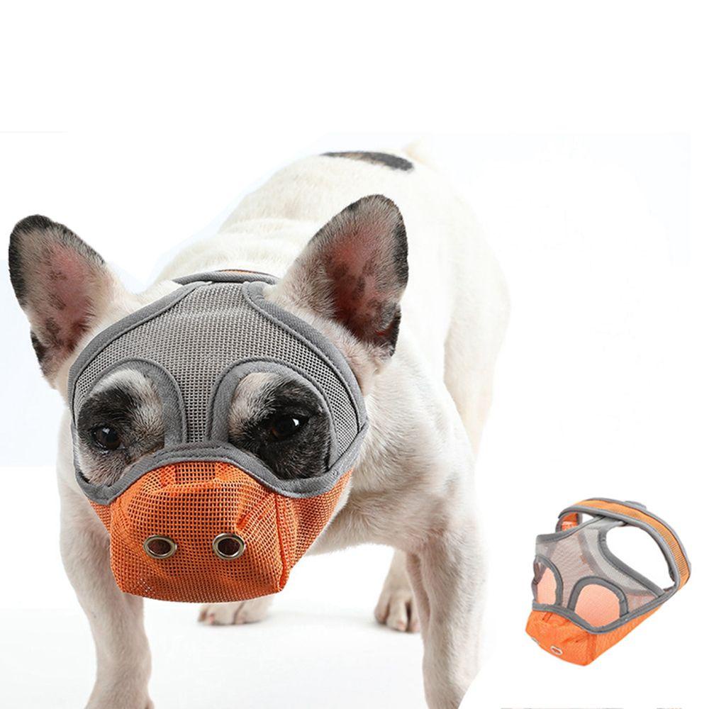 DOREEN Dog Muzzles Short Snout Dog Breathable Grooming Tools Anti