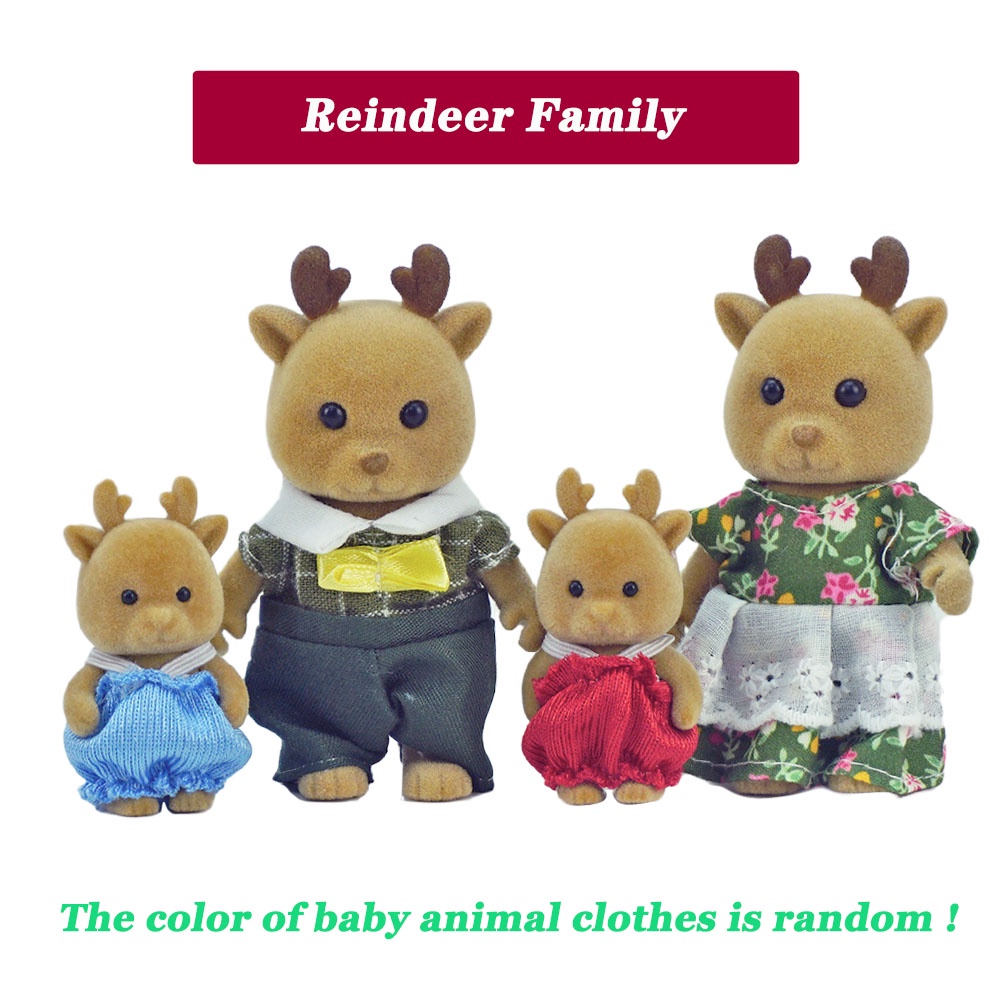 Toy animal hot sale family sets