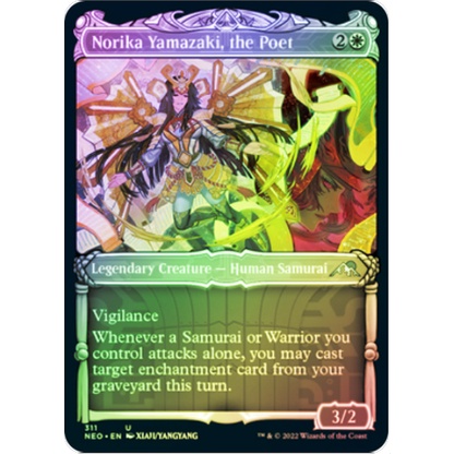 Magic the Gathering Norika Yamazaki the Poet Shopee Philippines