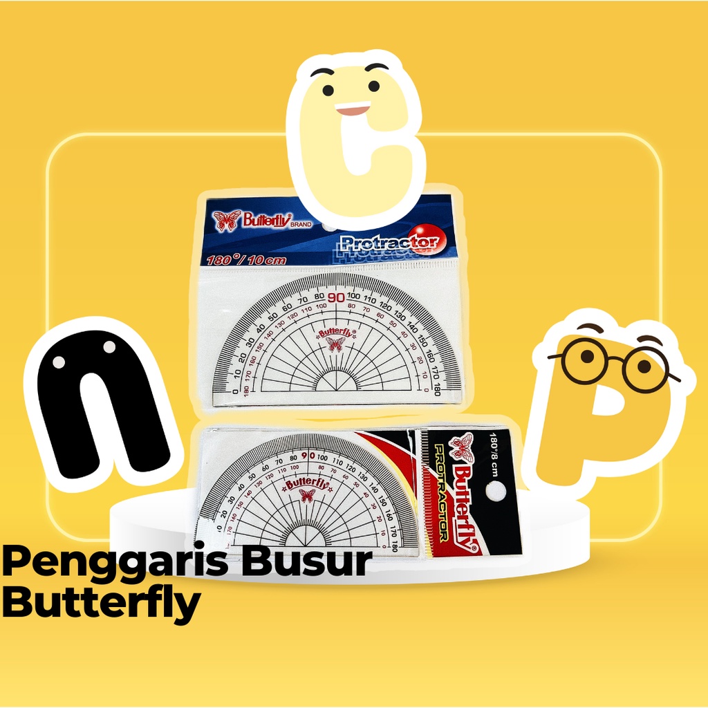 Butterfly 180-degree Bow Ruler | Shopee Philippines