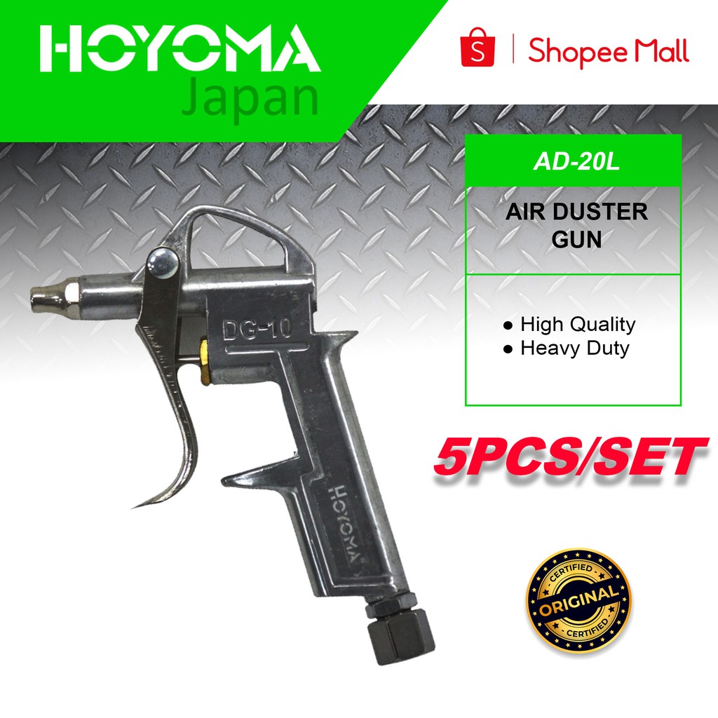 HOYOMA JAPAN 5PCS/SET Air Duster Gun Set AD20L •HOYOMA PH• HYMHT Shopee Philippines