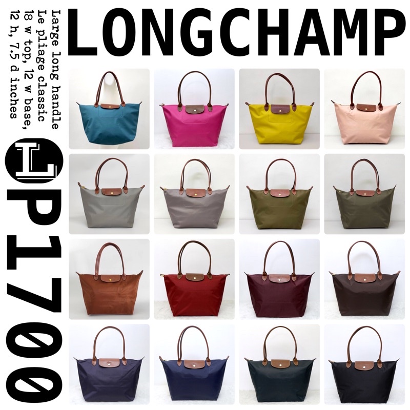 Classic longchamp outlet bag