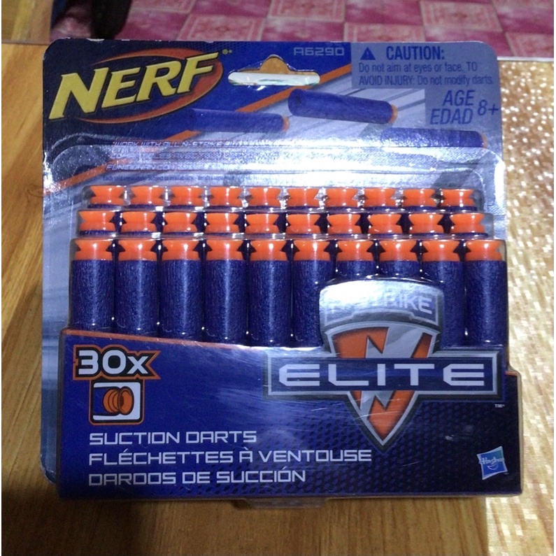 Hasbro Nerf N-Strike Suction Dart Refill (30x pack) | Shopee Philippines