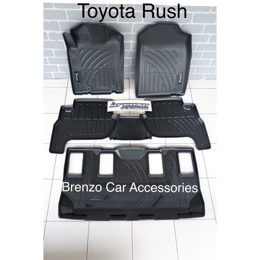 Toyota Rush Deep Dish Matting Shopee Philippines