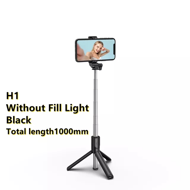 Universal 3 In 1 Wireless Bluetooth Compatible Selfie Stick With Tripod