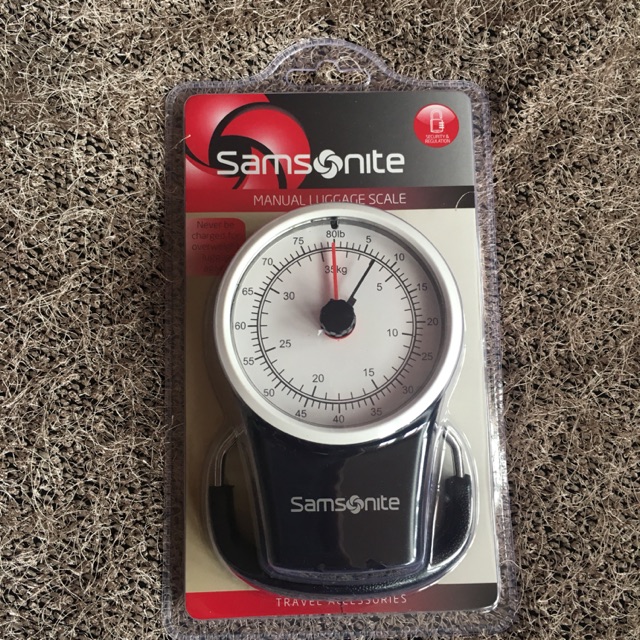 Samsonite Portable Manual Luggage Scale