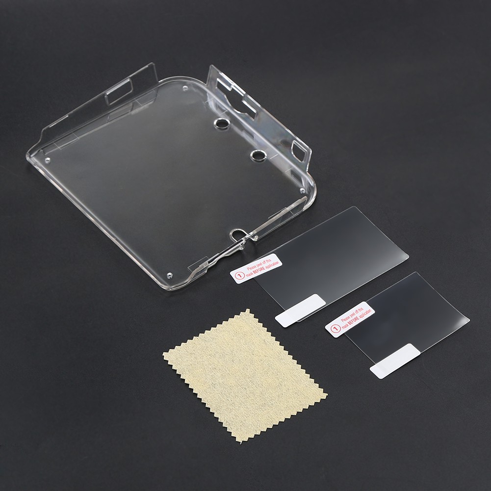 (ღCaseღ)Transparent Nintendo 2DS Plastic Hard Case Shell &Film | Shopee ...