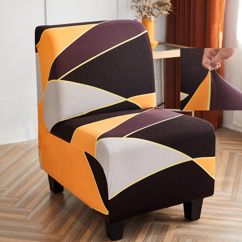 COD Armless Sofa Cover Armless Chair Cover Small Sofa Cover Single Sofa