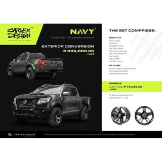 Nissan Navara Navy - Carlex Design