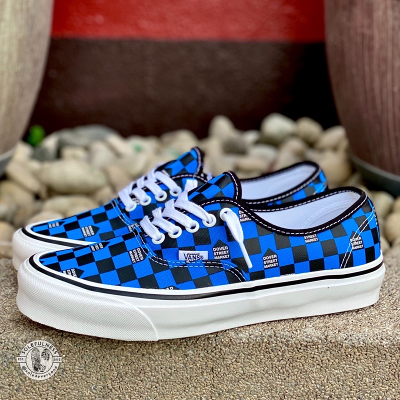 Vans Vault OG Authentic L x DSM Blue CB SIZE US 9 M Shopee