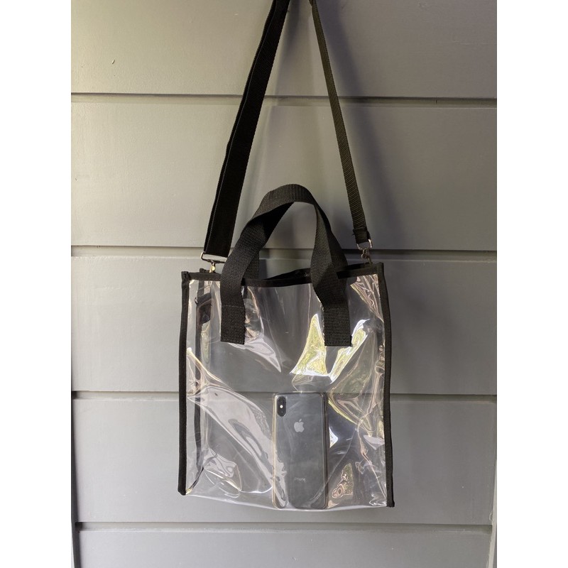 Transparent cheap bag shopee