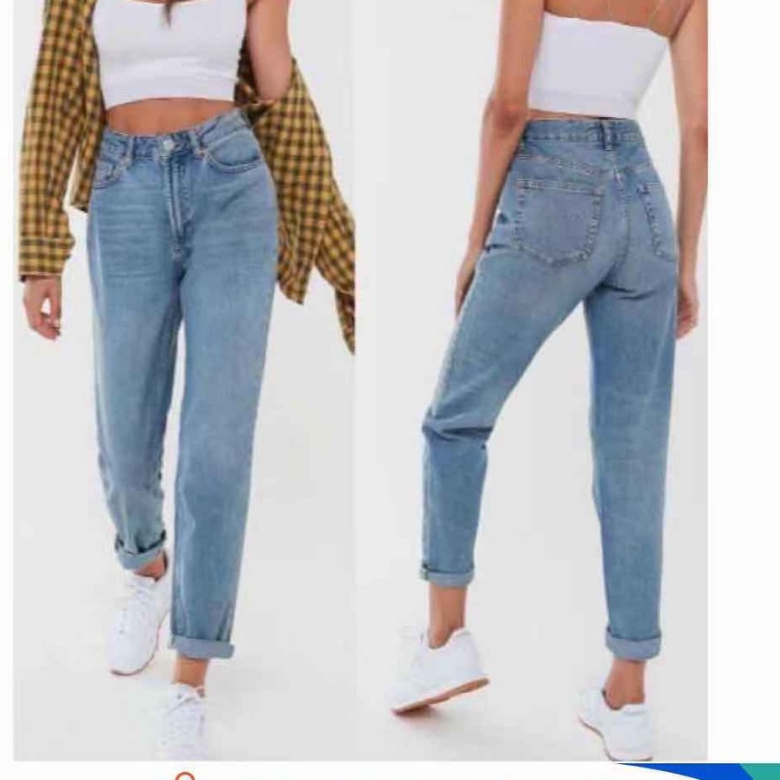 Mom store jeans shopee