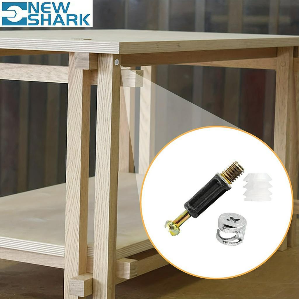 25 Sets Furniture Connecting Cam Lock Fittings with Dowel Cam Lock